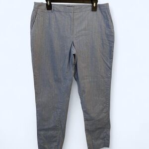 Tommy Hilfiger Blue and Red Striped Shirt